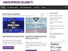 Tablet Screenshot of mchacks.net